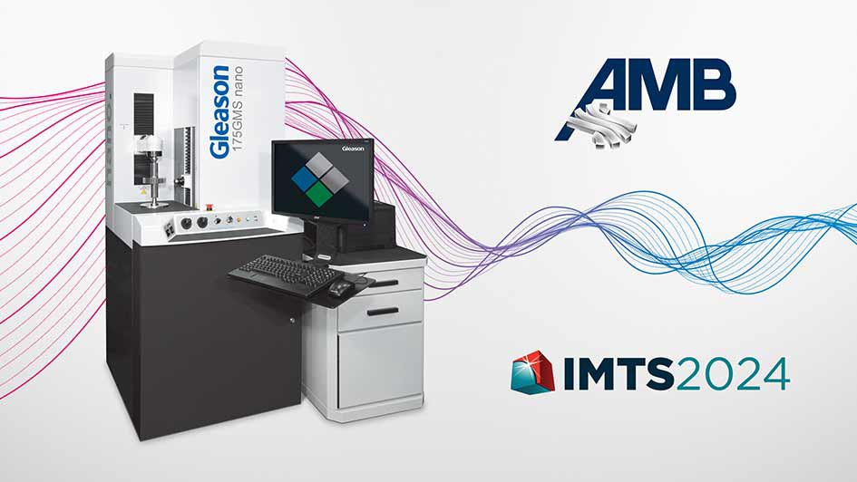 The 175GMS Gear Metrology System will be on display at the AMB and IMTS 2024 shows