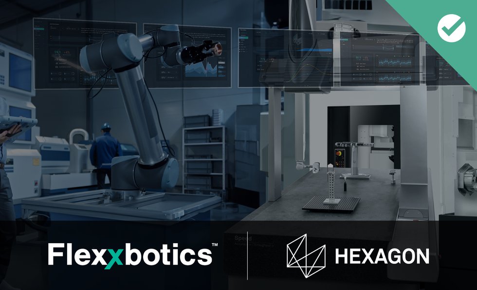 Flexxbotics now compatible with Hexagon in-line inspection equipment.