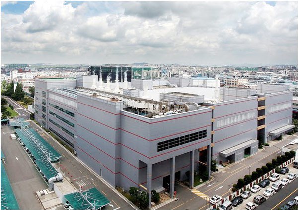 DB HiTek plant in Bucheon, Gyeonggi Province, South Korea.