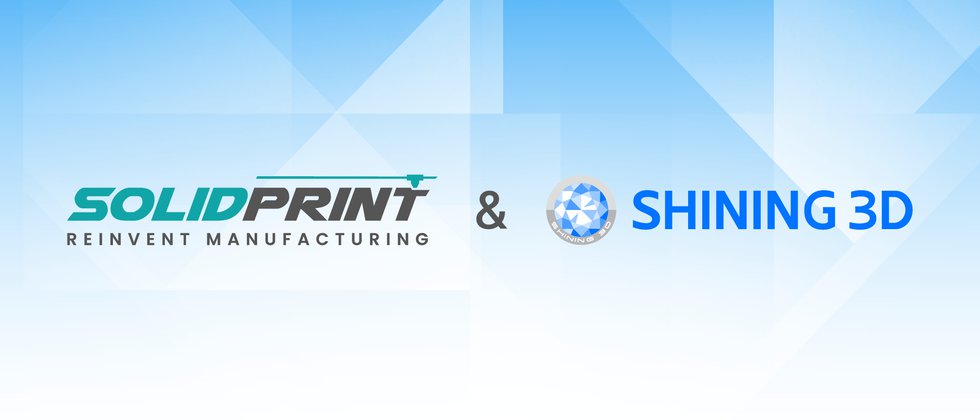 SHINING 3D partners Solid Print3D