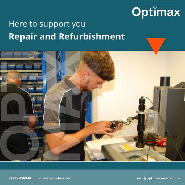 Optimax repair and refurbishment services.