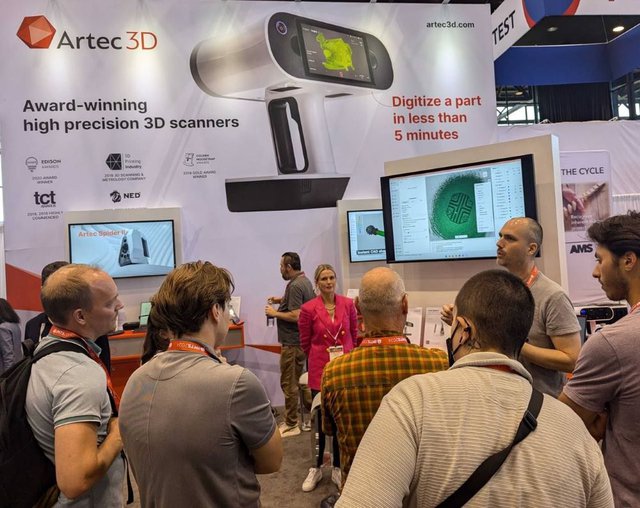 Artec 3D at IMTS 2024.