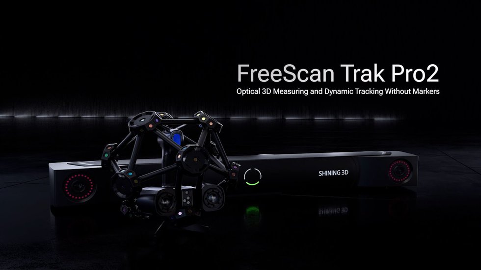 SHINING 3D's FreeScan Trak Pro2 and FreeScan Combo+